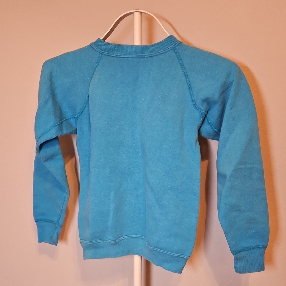 Champion Vintage Blue Kids Marquette University Sweatshirt - Picture 4 of 7